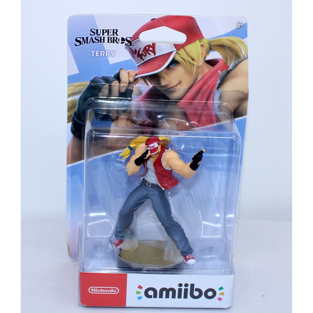 Nintendo Super Smash Bros Terry Amiibo Figure NVL-C-AADQ USZ-C0